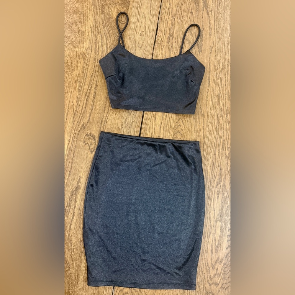 Elegant Black Women's Dress Set